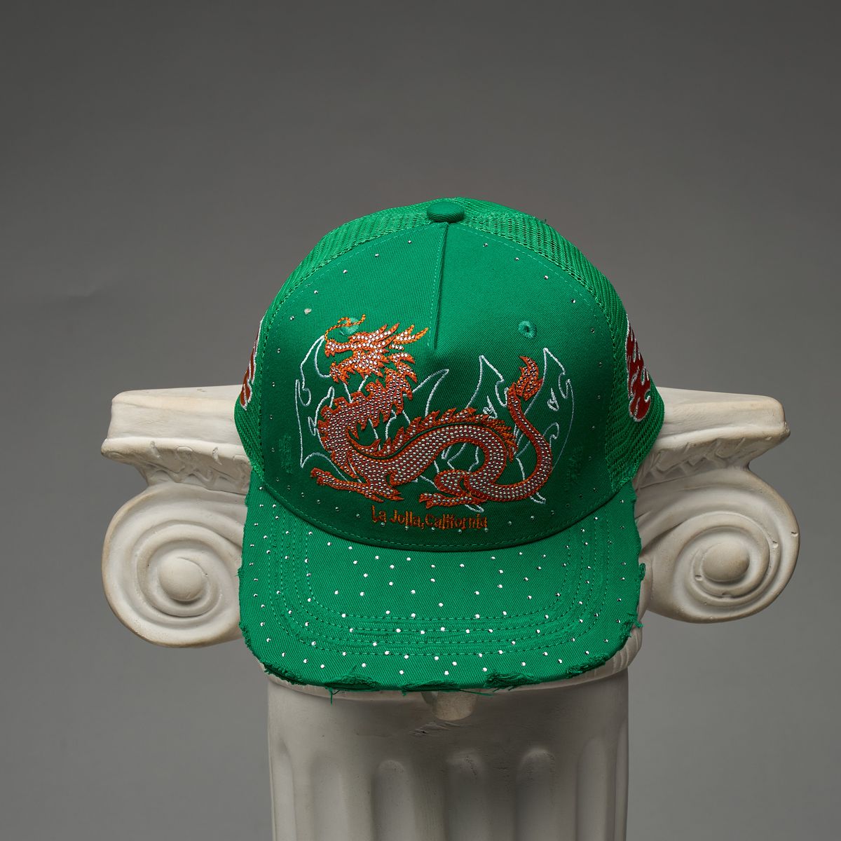 DUAA EARTH SNAP BACK HAT (GREEN)