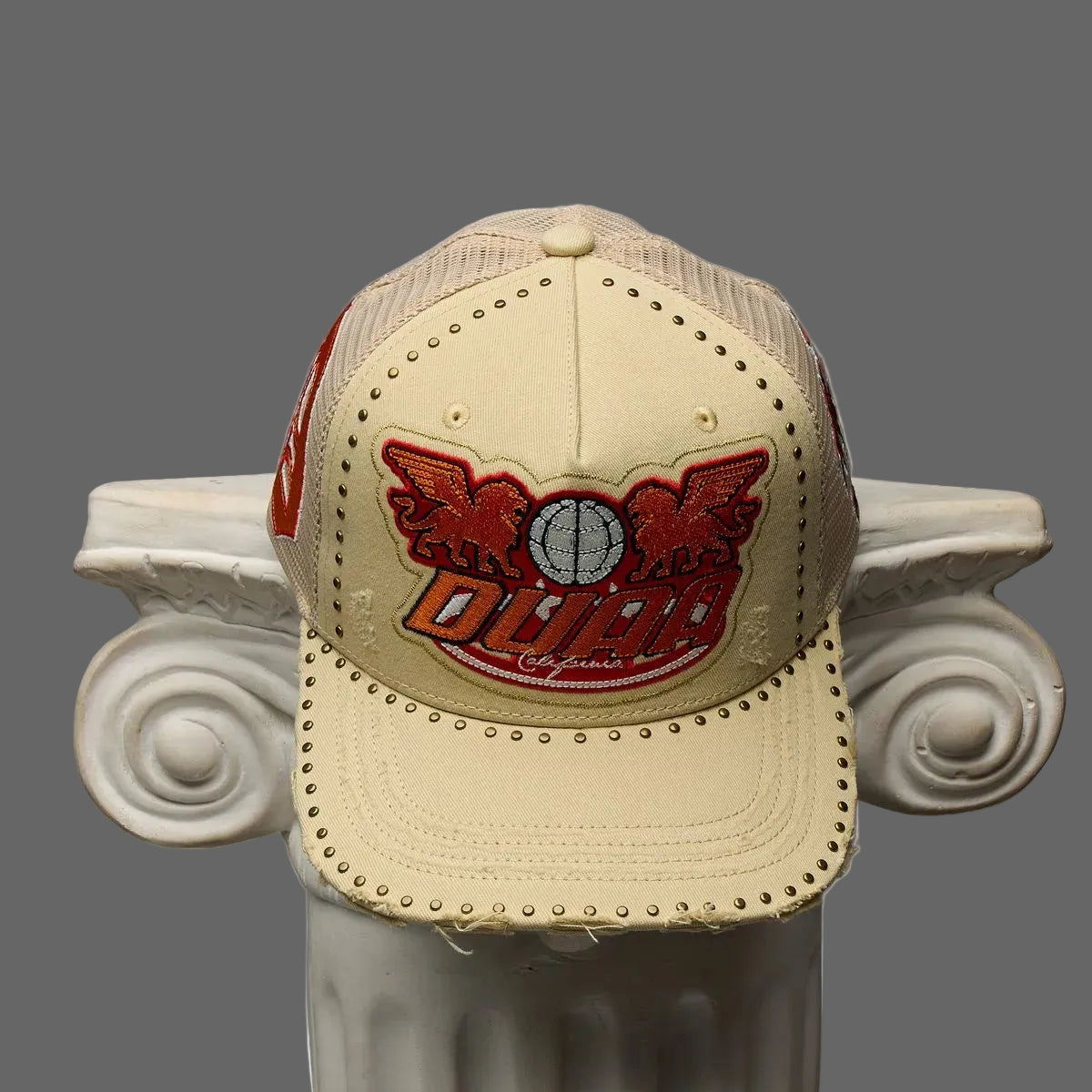 DUAA WIND SNAP BACK HAT (BEIGE)