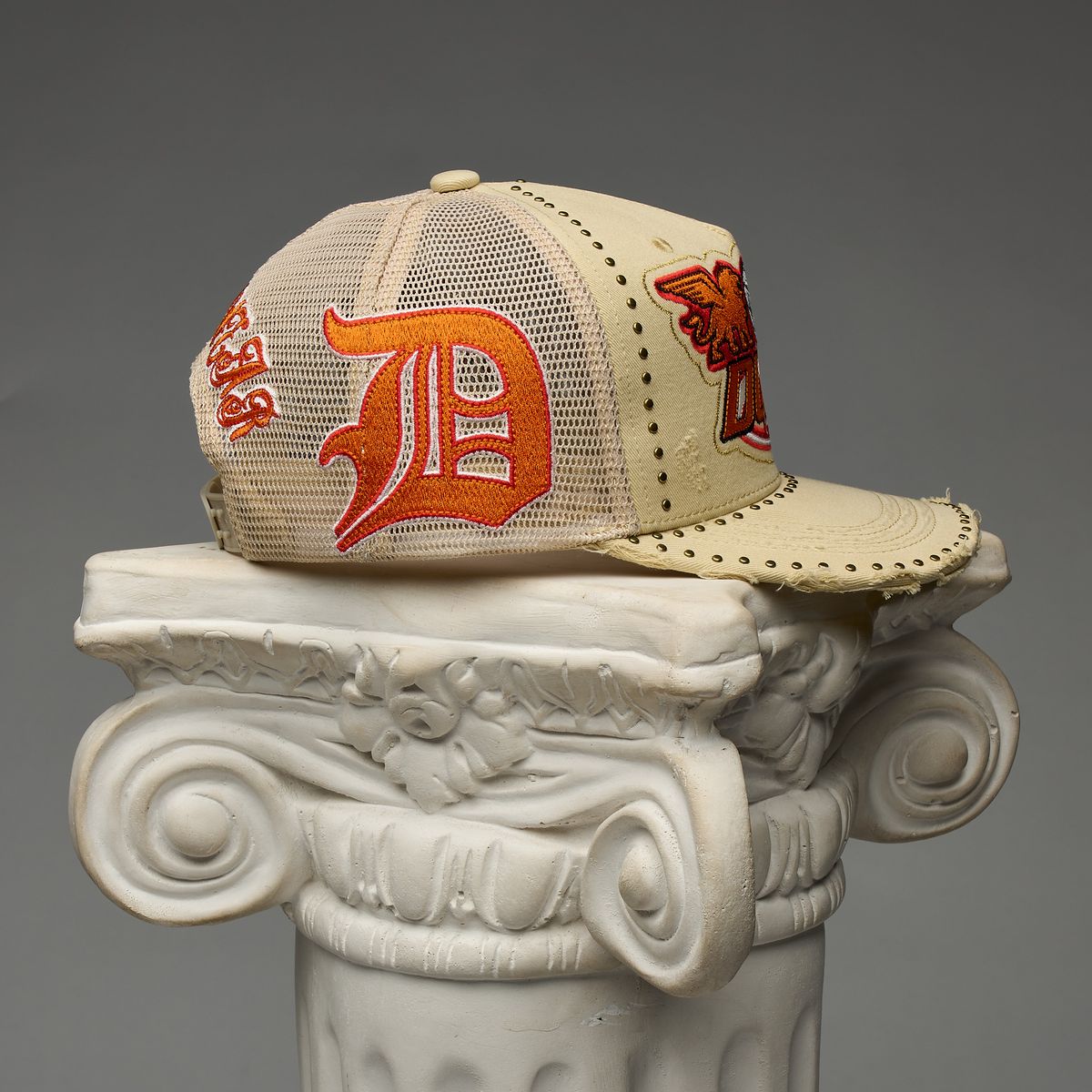 DUAA WIND SNAP BACK HAT (BEIGE)