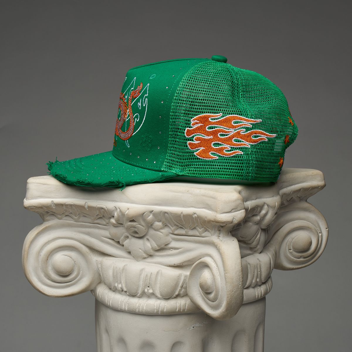DUAA EARTH SNAP BACK HAT (GREEN)