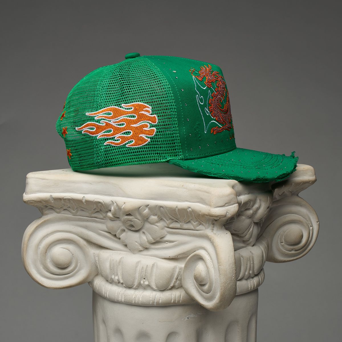 DUAA EARTH SNAP BACK HAT (GREEN)