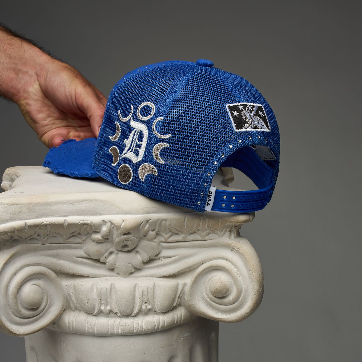 DUAA WATER SNAP BACK HAT (BLUE)