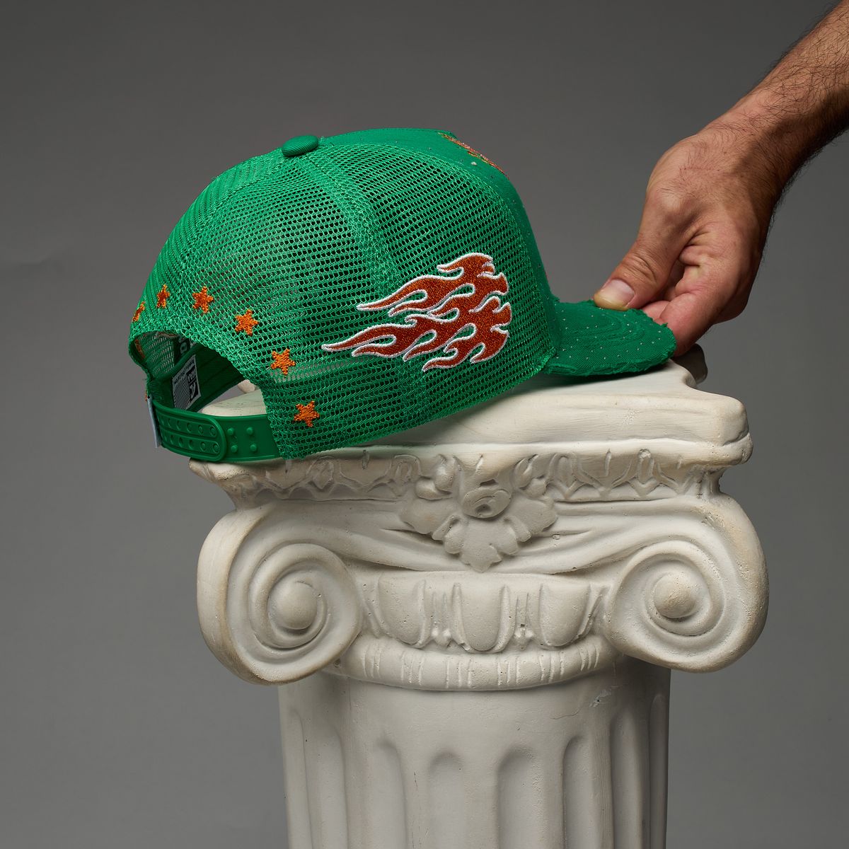 DUAA EARTH SNAP BACK HAT (GREEN)