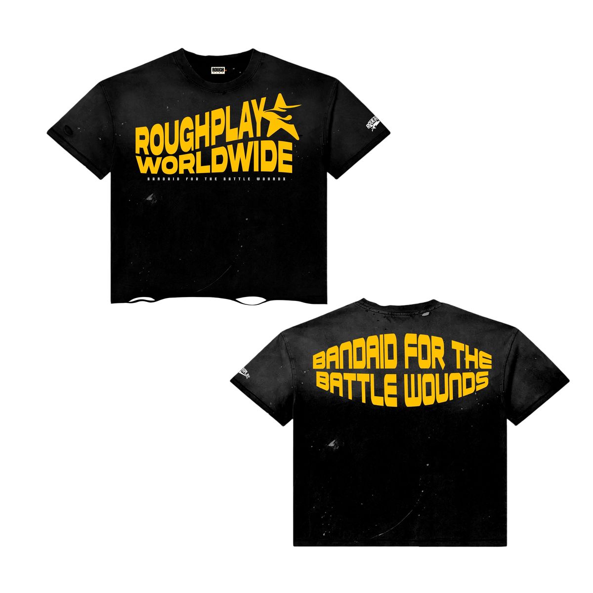 RoughPlay Tshirt (Black/Yellow)