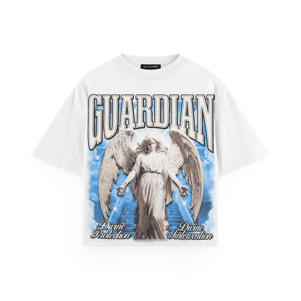 INX Guardian Oversized Heavyweight T-Shirt White
