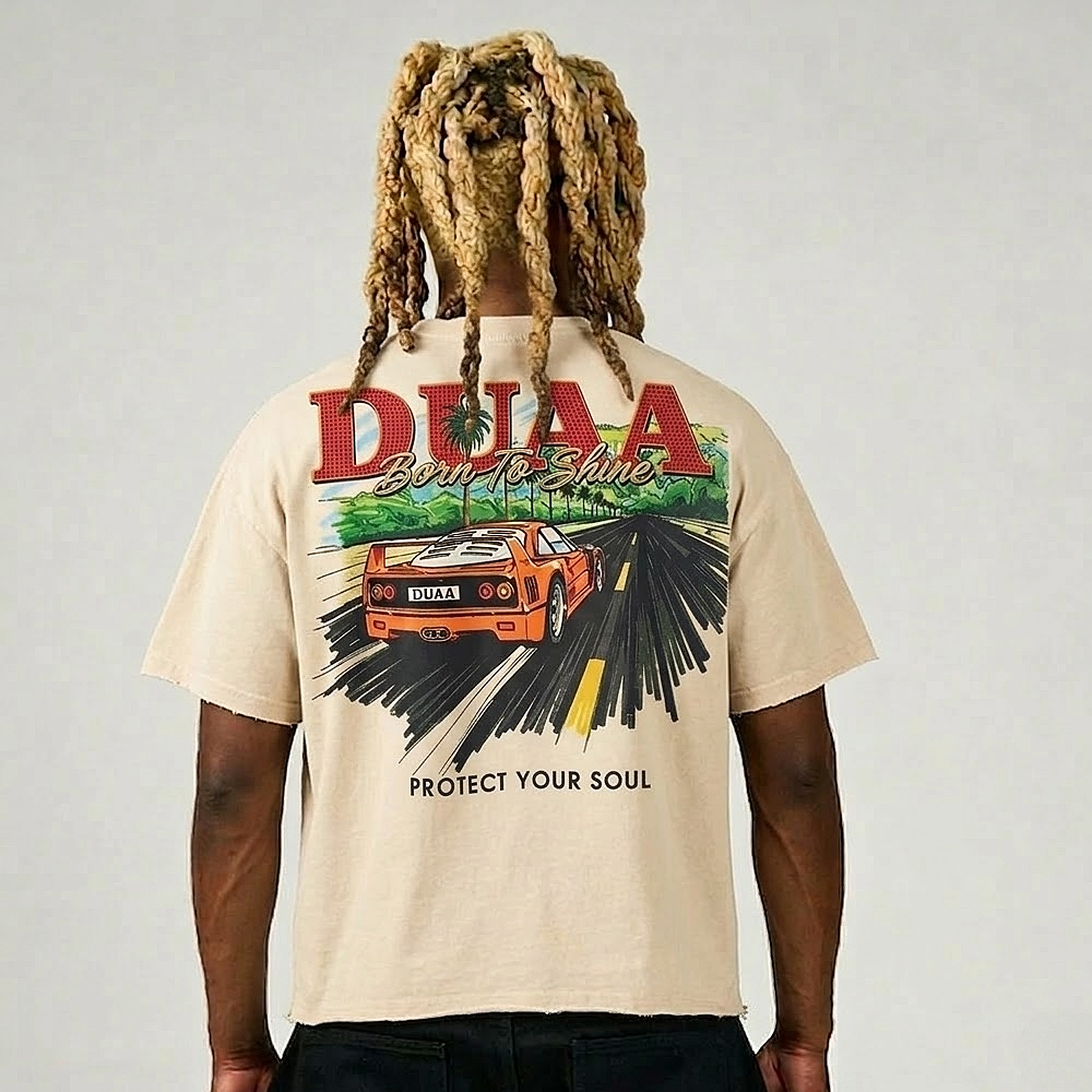 DUUA HOLLYWOOD TEE SHIRT (NUDE)