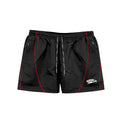 RoughPlay PIPE SHORTS (BLACK/RED)