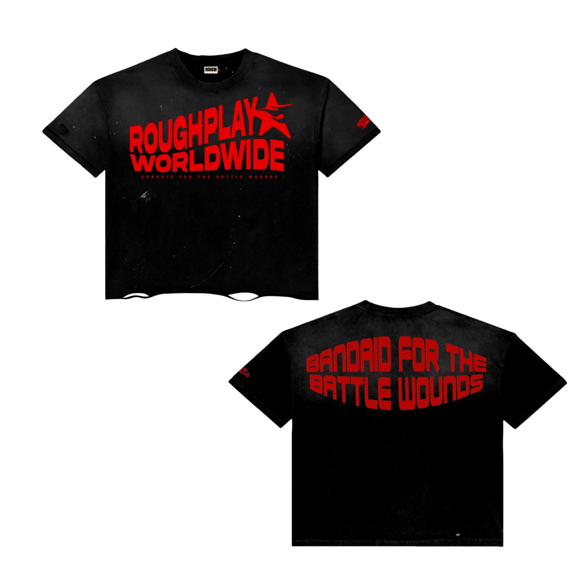 RoughPlay Tshirt (Black/Red)