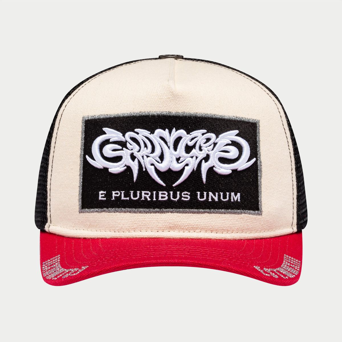 GODSPEED GS E Pluribus Trucker (White/Red)