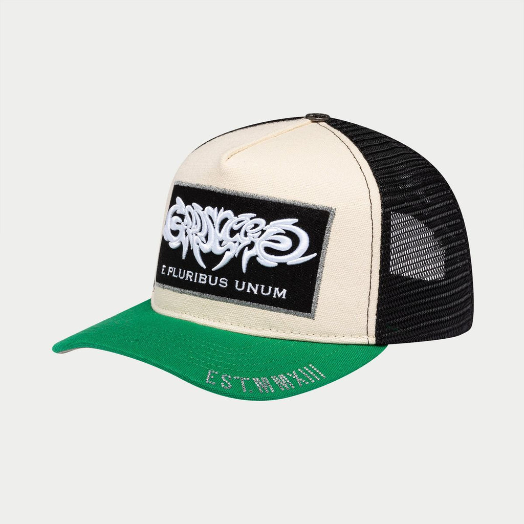 GODSPEED GS E Pluribus Trucker (White/Green)