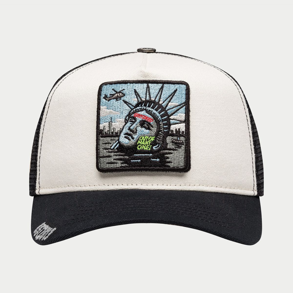 GODSPEED Mood Trucker Hat II  (White/Black Interchangeable Patches)