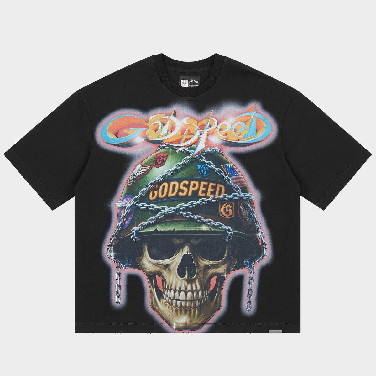 GODSPEED Badges of Honor T-shirt (Black)