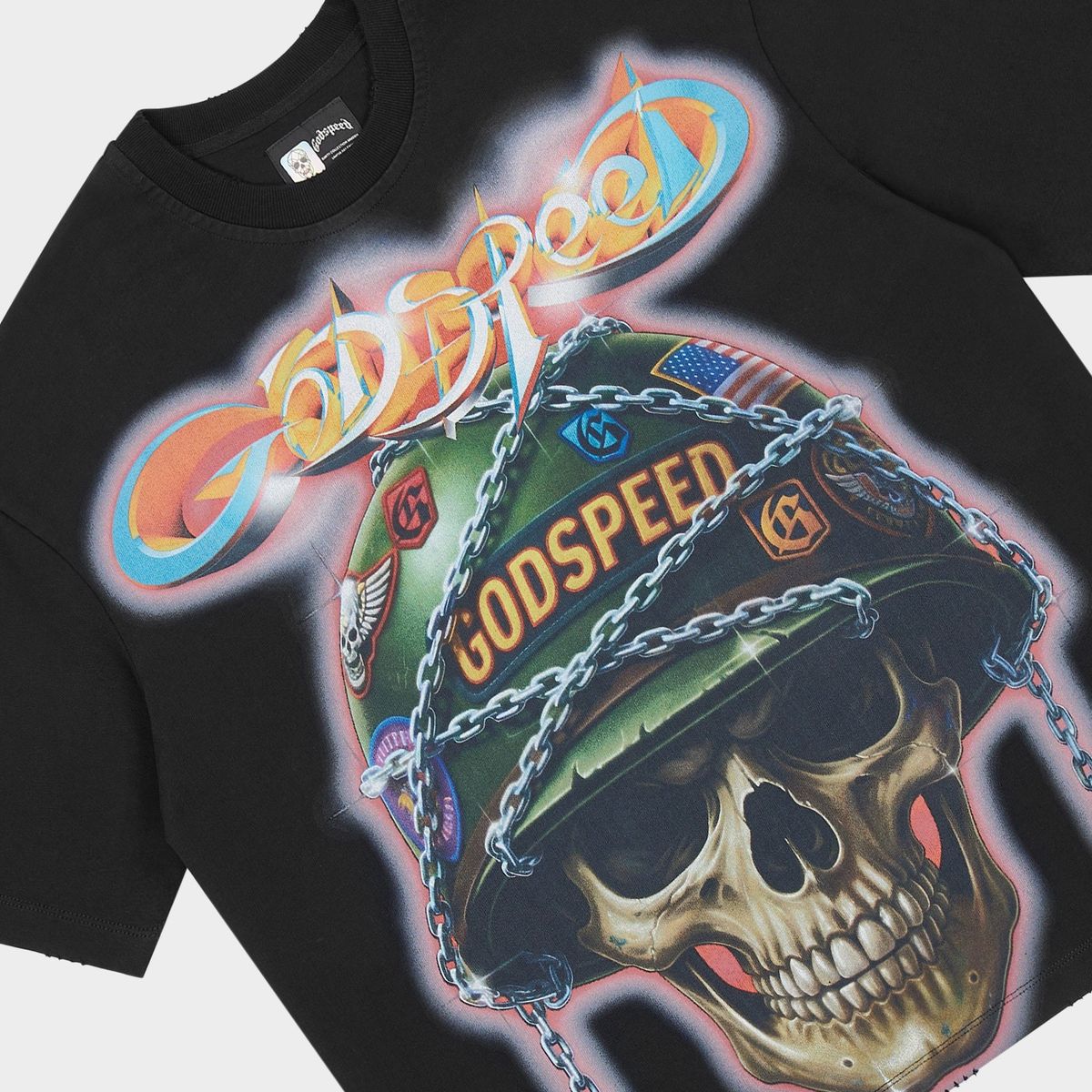 GODSPEED Badges of Honor T-shirt (Black)