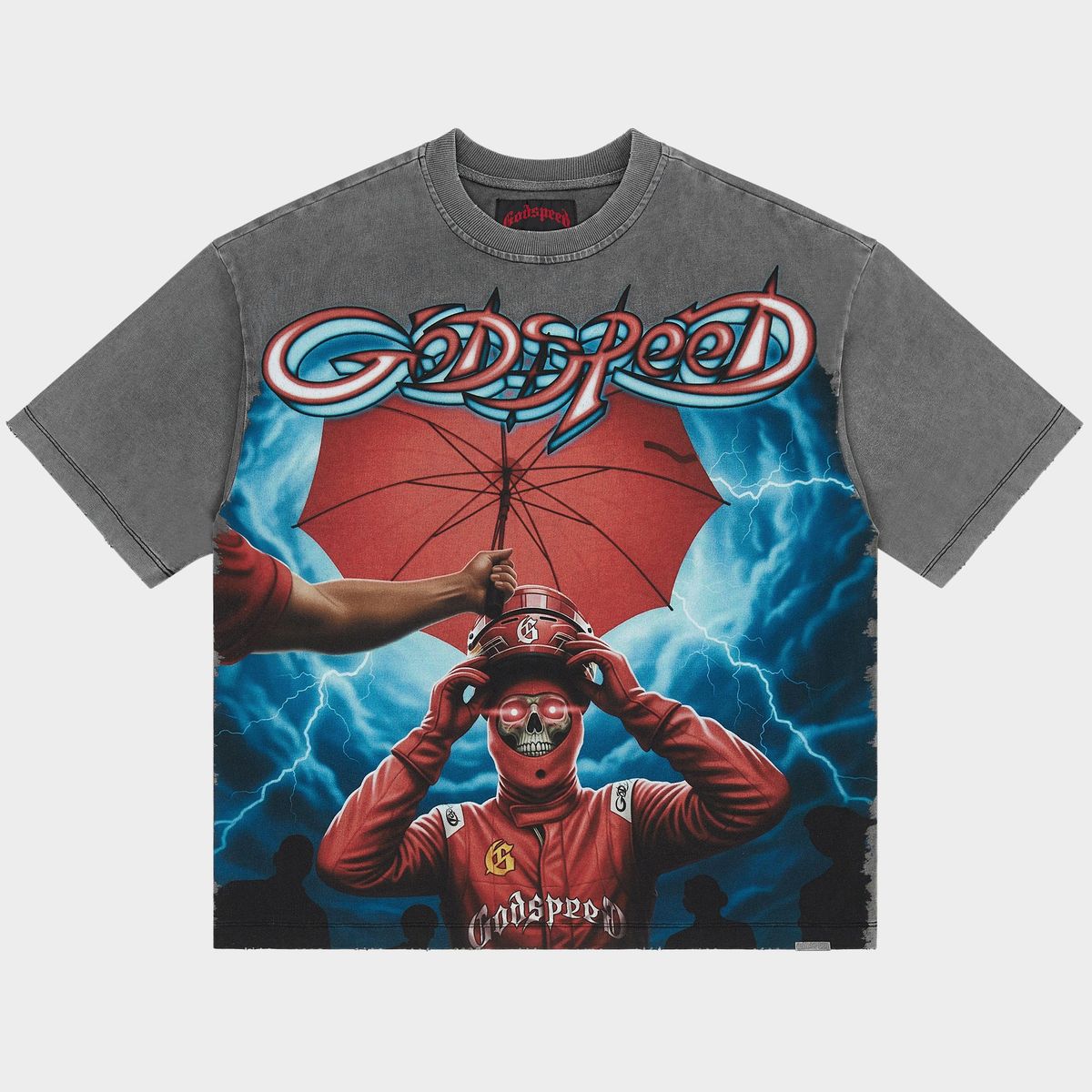 GODSPEED  Supreme Reign T-shirt (Grey)