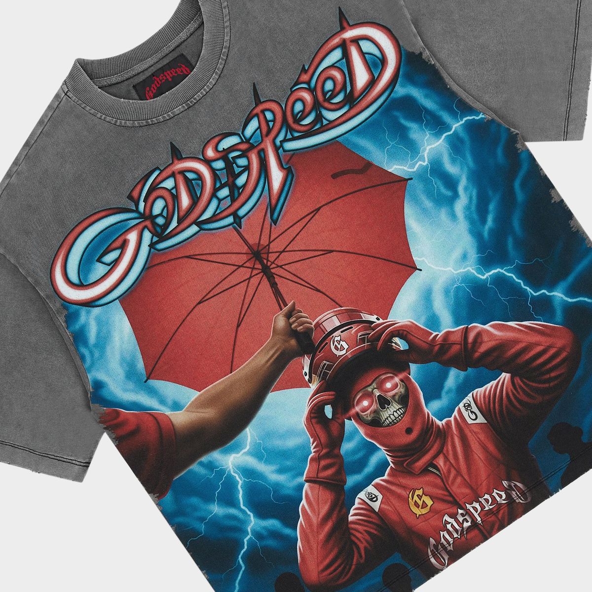 GODSPEED  Supreme Reign T-shirt (Grey)