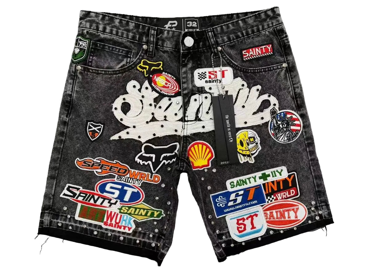 Politics Shorts - Black Wash - PK26