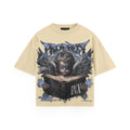INX Prophecy Oversized Heavyweight T-Shirt Cream