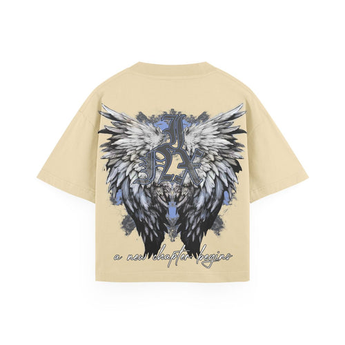 INX Prophecy Oversized Heavyweight T-Shirt Cream