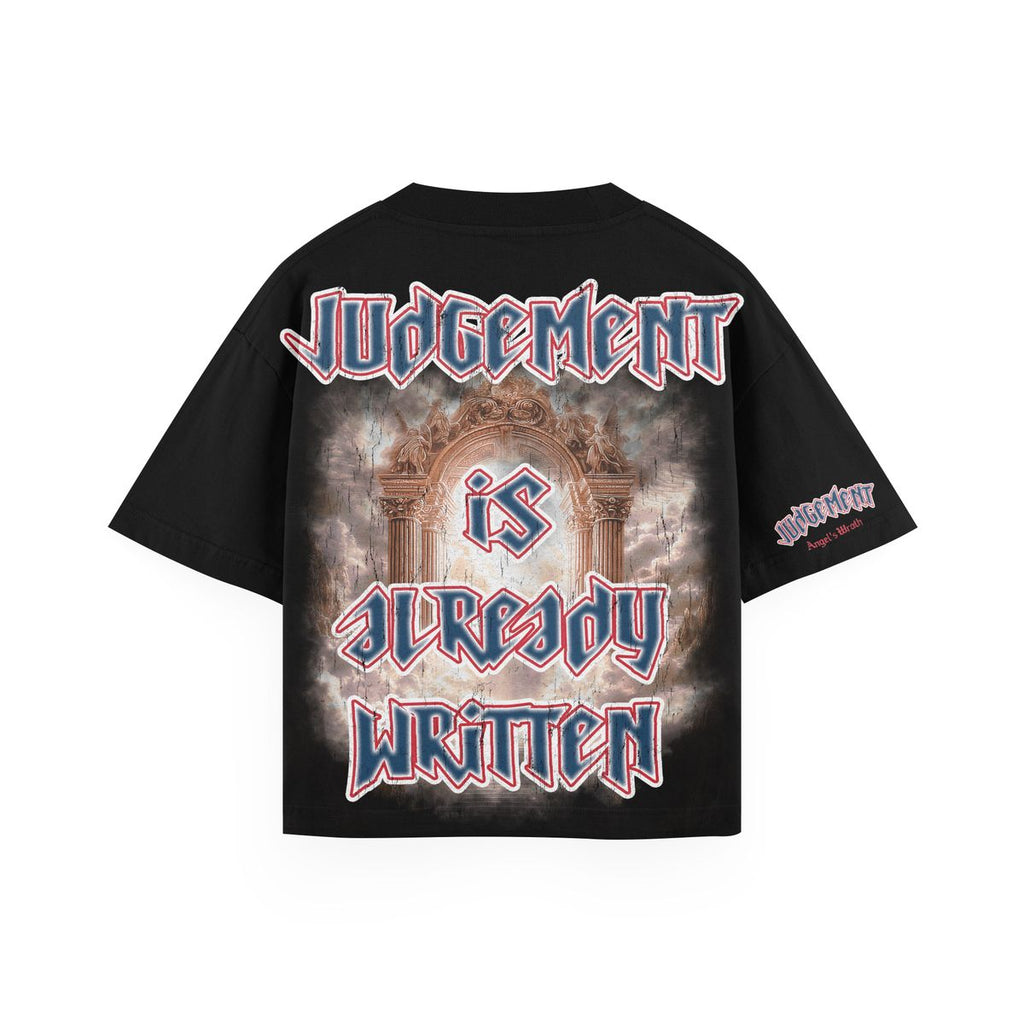 INX Judgement Oversized Heavyweight T-Shirt Black