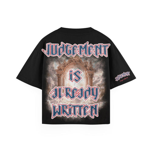 INX Judgement Oversized Heavyweight T-Shirt Black