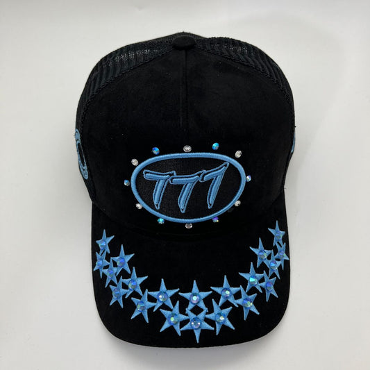 HUDSON V1 DIAMOND 777 SUEDE TRUCKER (CD0532) UNIVERSITY BLUE