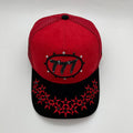 HUDSON V1 DIAMOND 777 SUEDE TRUCKER (CD0535) RED/BLK