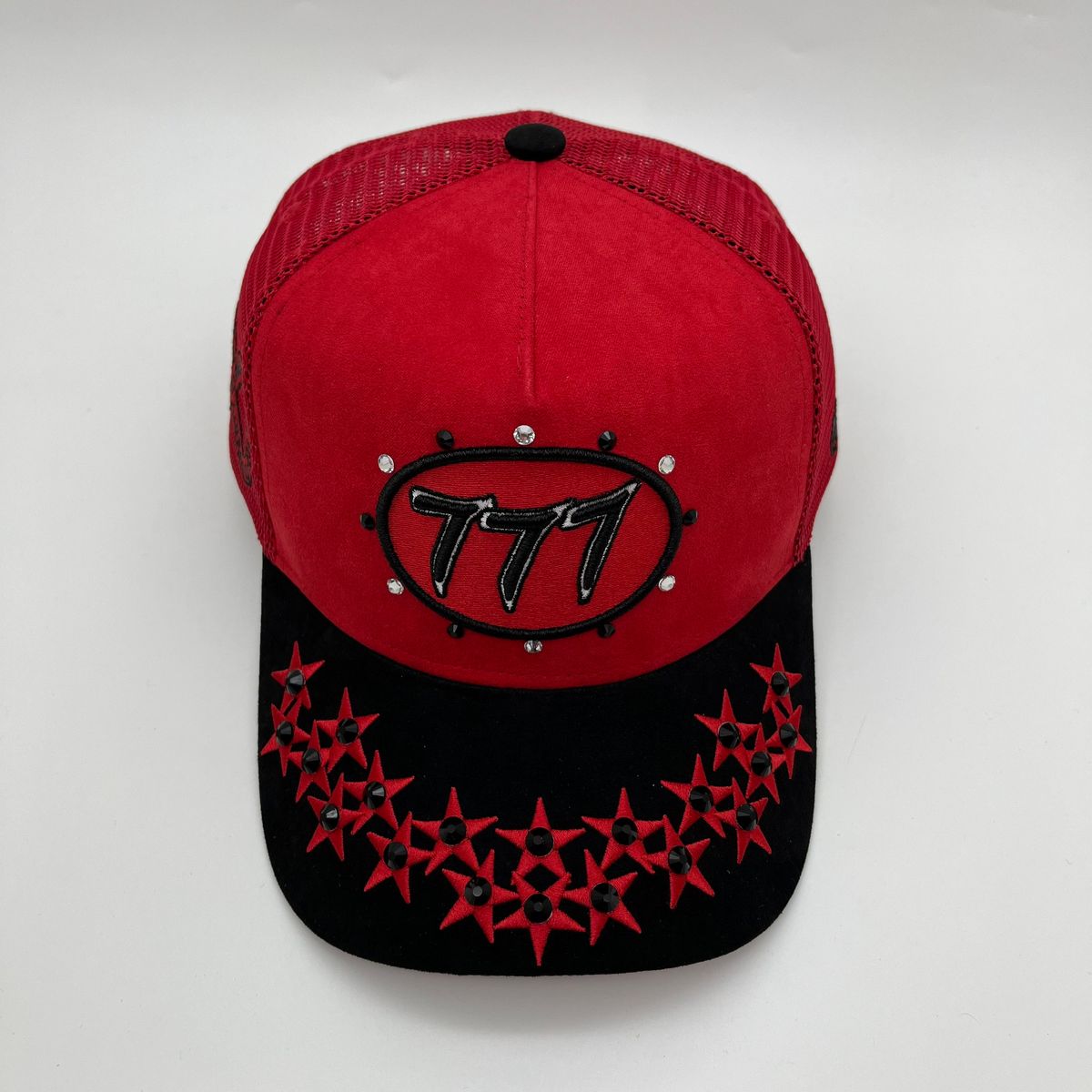 HUDSON V1 DIAMOND 777 SUEDE TRUCKER (CD0535) RED/BLK