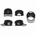 RoughPlay VINTAGE SNAPBACK (BLK/GRY/LIME)