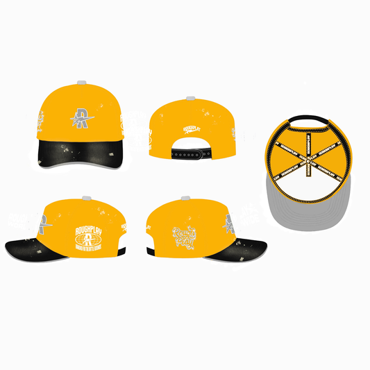 RoughPlay VINTAGE SNAPBACK (YELLOW/BLK)