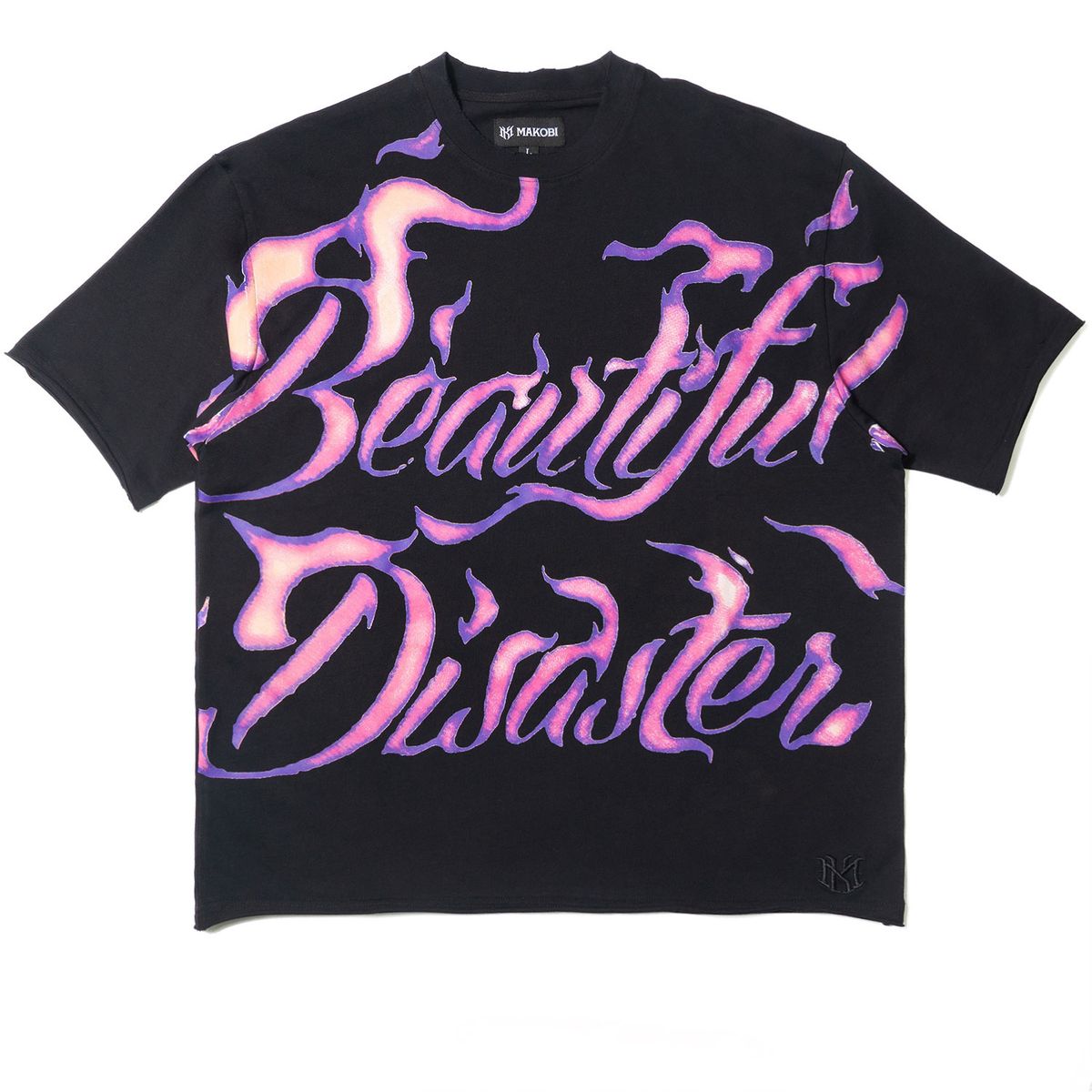 MAKOBI BEAUTIFUL DISASTER TEE (M391)