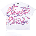 MAKOBI BEAUTIFUL DISASTER TEE (M391)