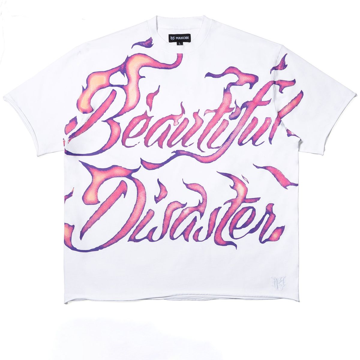 MAKOBI BEAUTIFUL DISASTER TEE (M391)