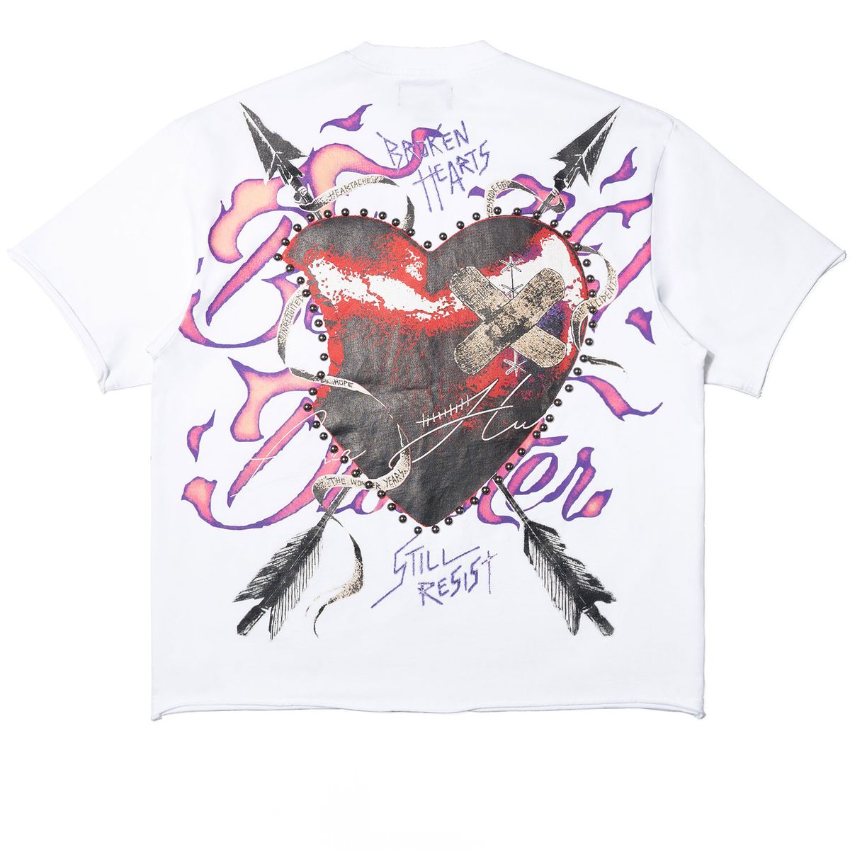 MAKOBI BEAUTIFUL DISASTER TEE (M391)