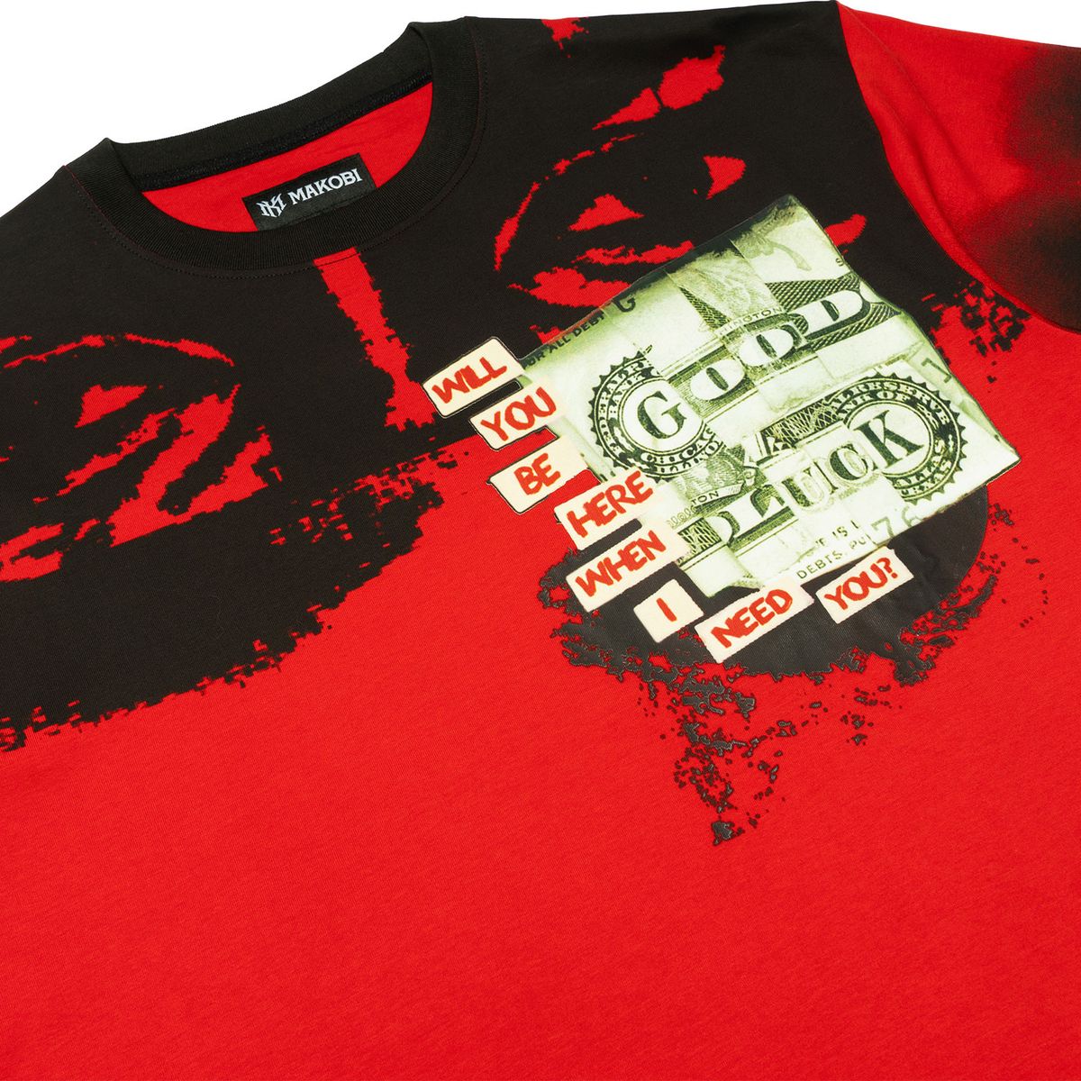 MAKOBI GOOD LUCK MONEY TEE (M369)