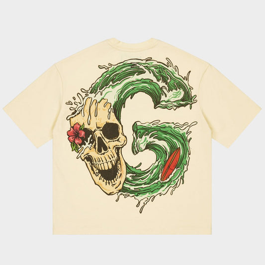 GODSPEED surfs-up-t-shirt-bone