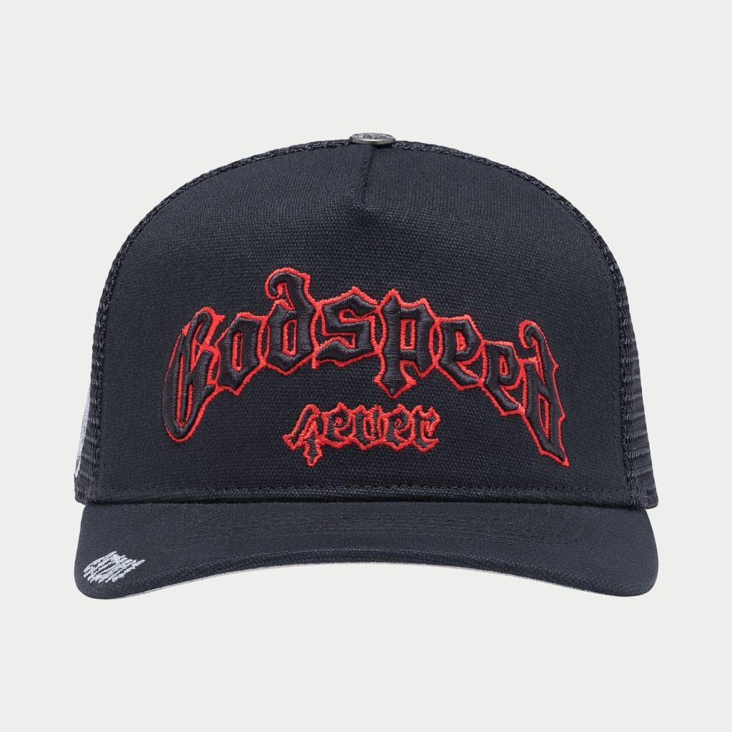 GS FOREVER TRUCKER HAT (Black/Red)