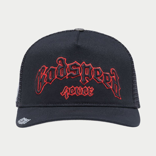 GS FOREVER TRUCKER HAT (Black/Red)