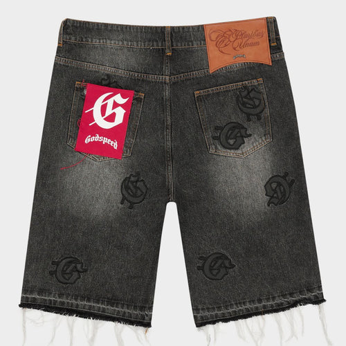 GODSPEED  INFINITY SHORTS-BLACK-WASH-5172026