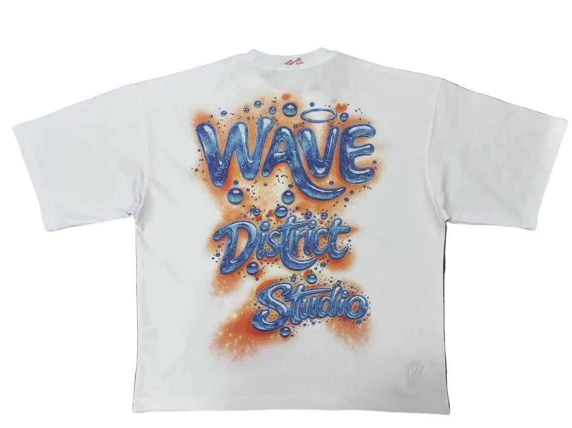 Studio Blue (Off White) Oversized Tee (WDS-3T009W)