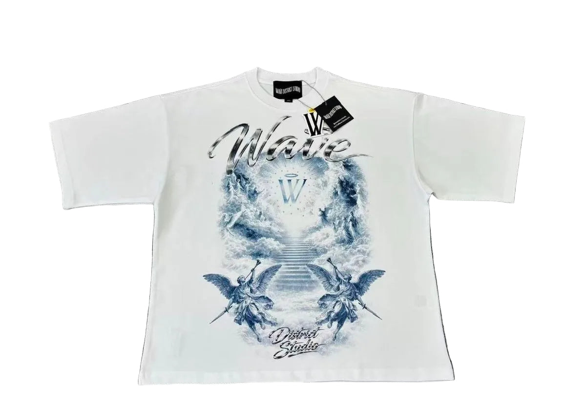 DISTRICT GLORY (WHITE) OVERSIZED TEE (WDS-3T002A)