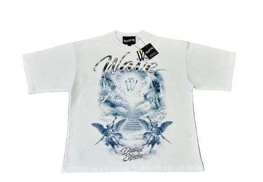DISTRICT GLORY (WHITE) OVERSIZED TEE (WDS-3T002A)