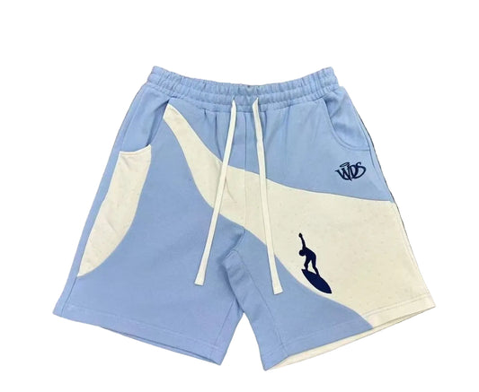 CUT N SEW SURF SHORT (BLUE) FRENCH TERRY SHORT (WDS-3S004A)