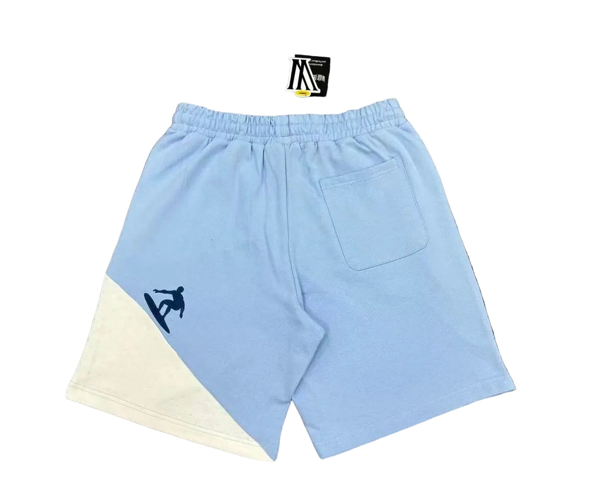 CUT N SEW SURF SHORT (BLUE) FRENCH TERRY SHORT (WDS-3S004A)