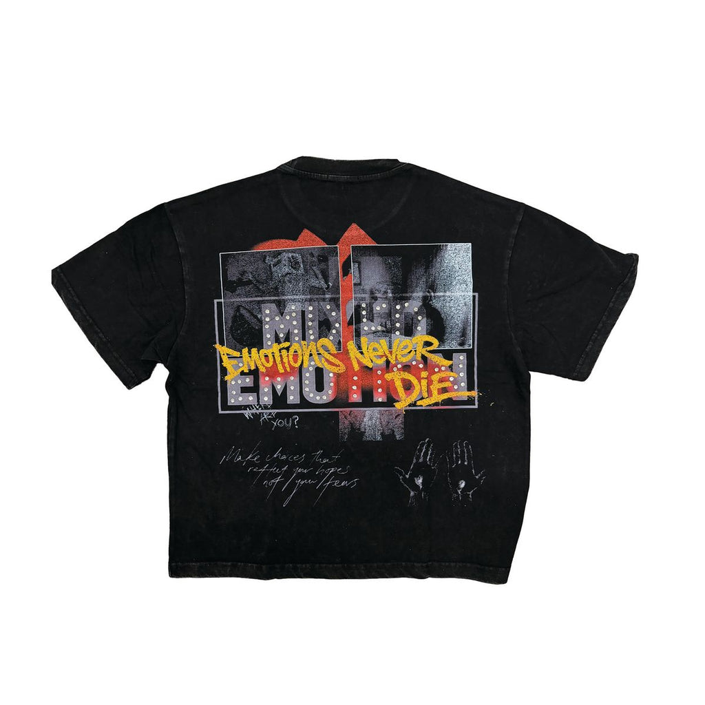 Mixed Emotion “TUNES” Tee BLACK