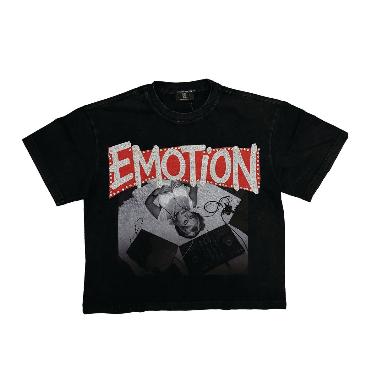 Mixed Emotion “TUNES” Tee BLACK