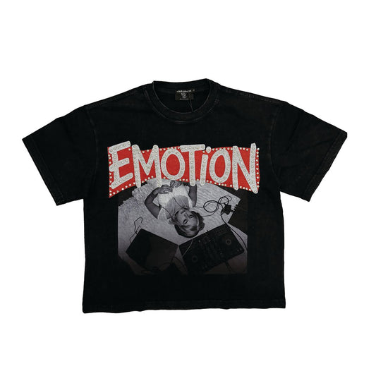 Mixed Emotion “TUNES” Tee BLACK