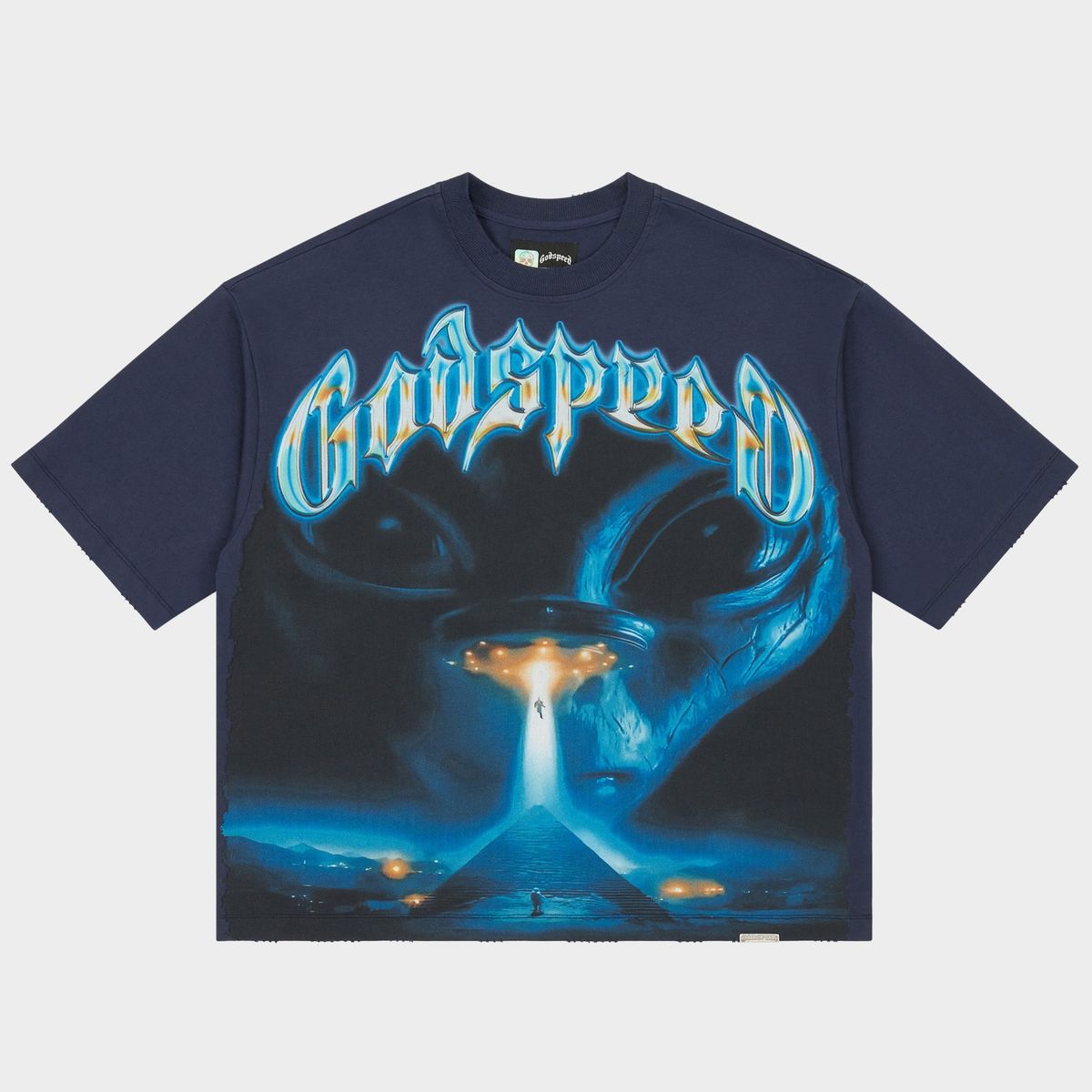 GODSPEED BEYOND THE VEIL T-Shirt (Navy)