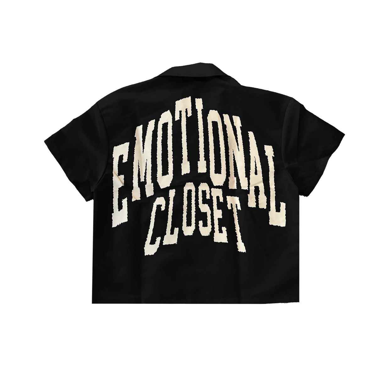 Mixed Emotion “Backyard” Nylon Shirt Black