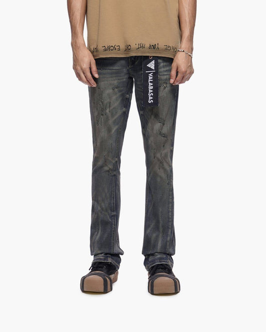 VALABASAS OUTLAWED STACKED VLBS-VJ3-1099 DIRTY DARK BLUE