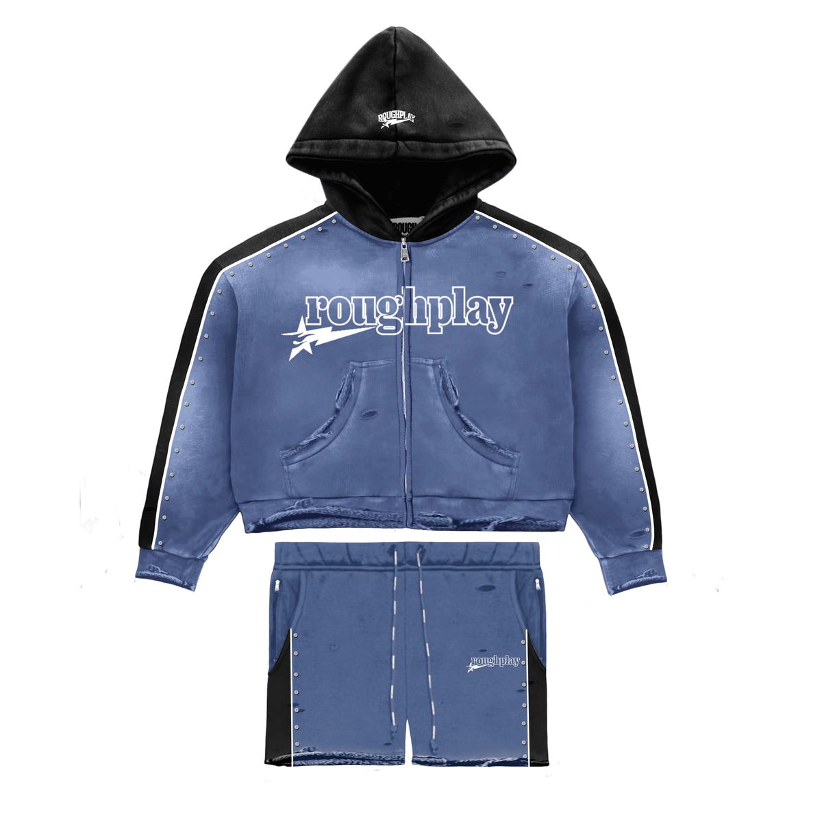 RoughPlay PIPE SWEATSUIT (BLUE/BLACK)